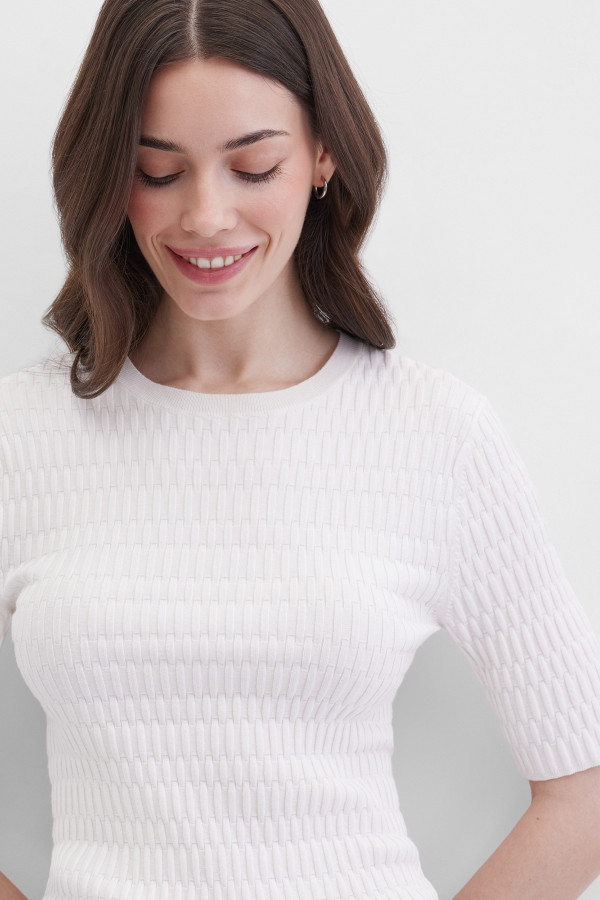 Джемпер прямого силуэта