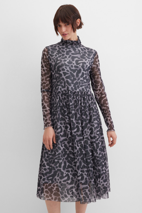 Платье из сетчатой ткани