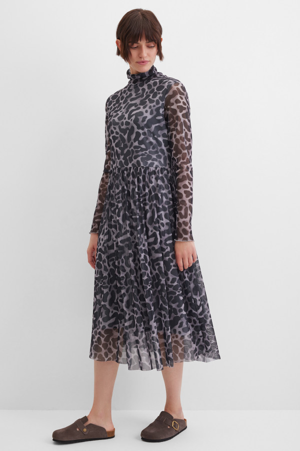 Платье из сетчатой ткани