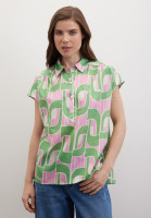 Рубашка с принтом из хлопка