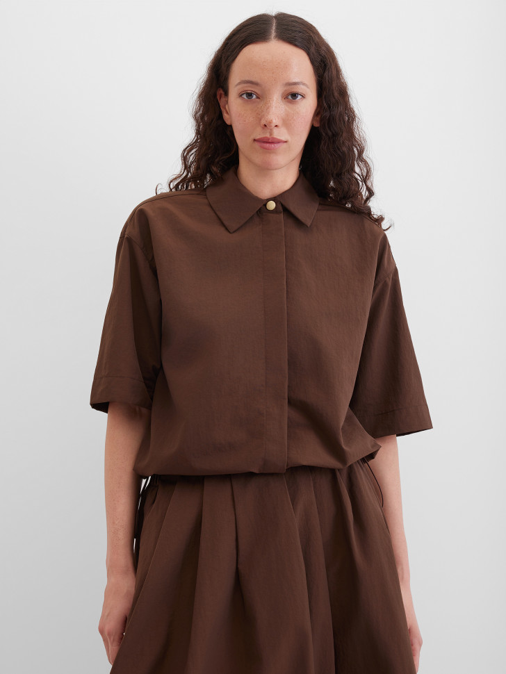 Рубашка укороченная