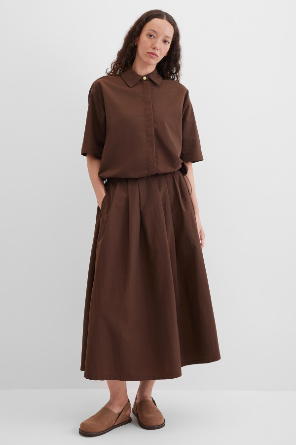 Рубашка укороченная