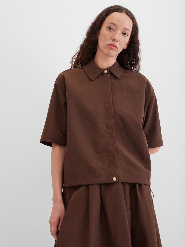 Рубашка укороченная
