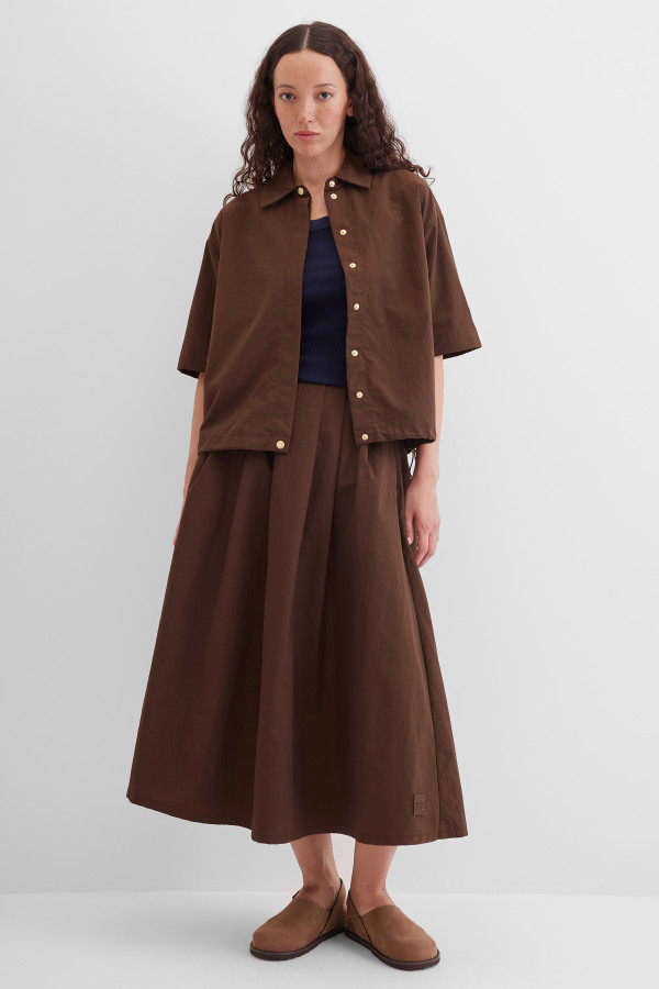 Рубашка укороченная