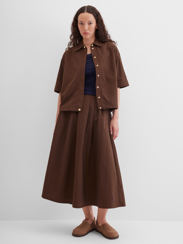 Рубашка укороченная