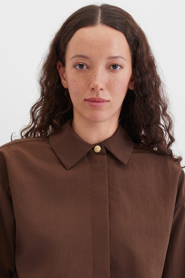 Рубашка укороченная