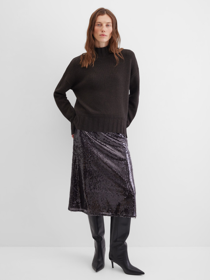 Свитер с шерстью и кашемиром