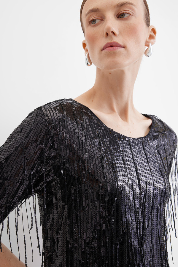 Платье вечернее миди