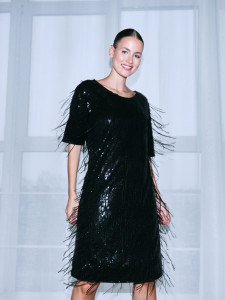 Платье вечернее миди