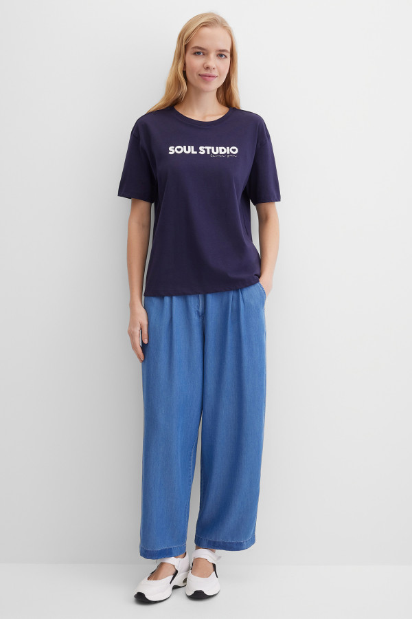 Футболка свободная