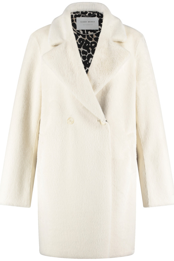 Шуба из искусственного экомеха