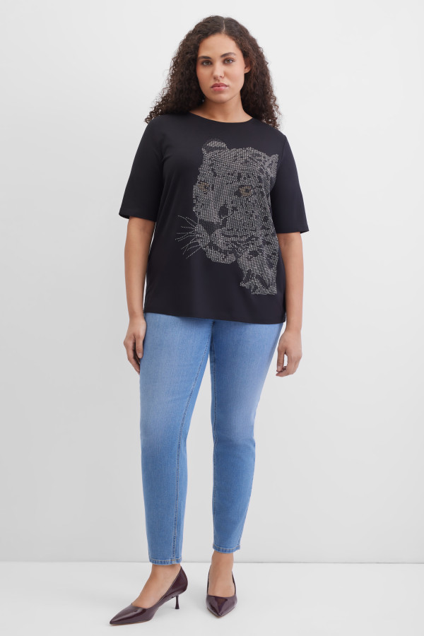 Футболка прямого кроя