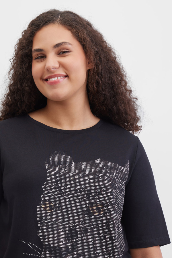 Футболка прямого кроя