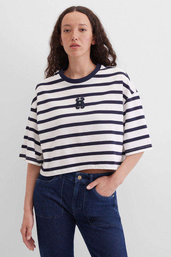 Футболка укороченная