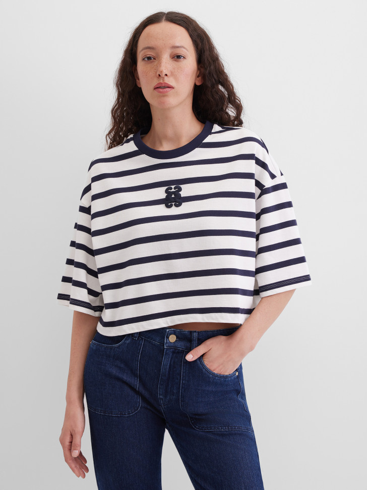 Футболка укороченная