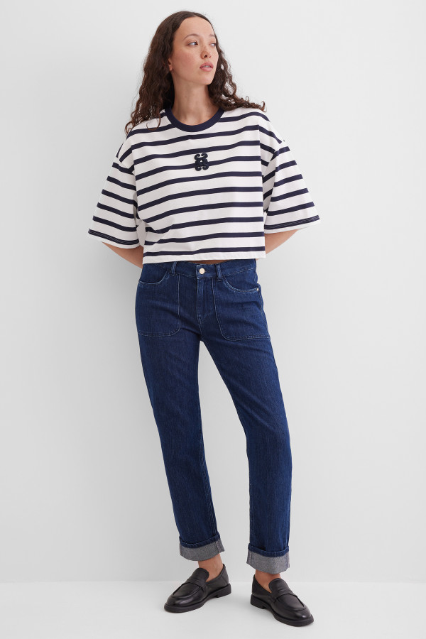 Футболка укороченная