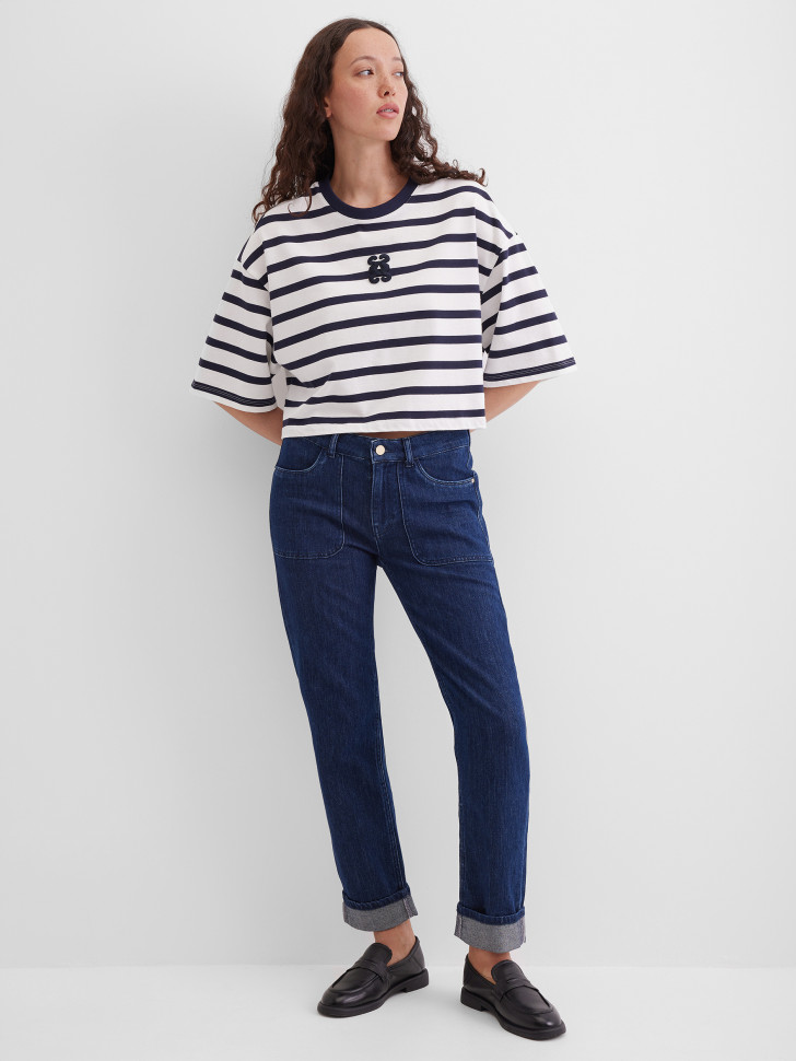 Футболка укороченная