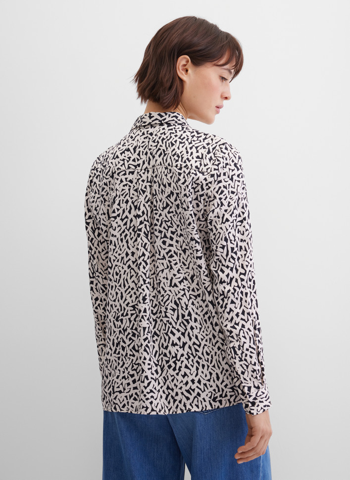 Блуза прямого кроя