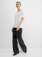 Брюки нарядные с пайетками