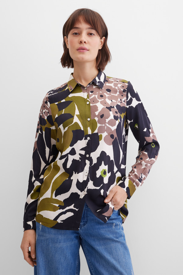 Блуза прямого кроя