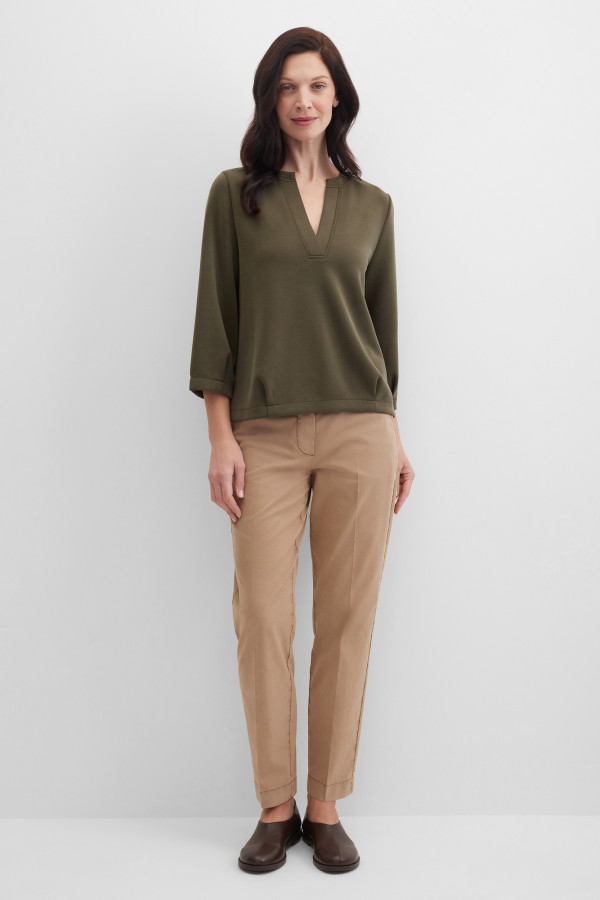 Свитшот с рукавом 3/4