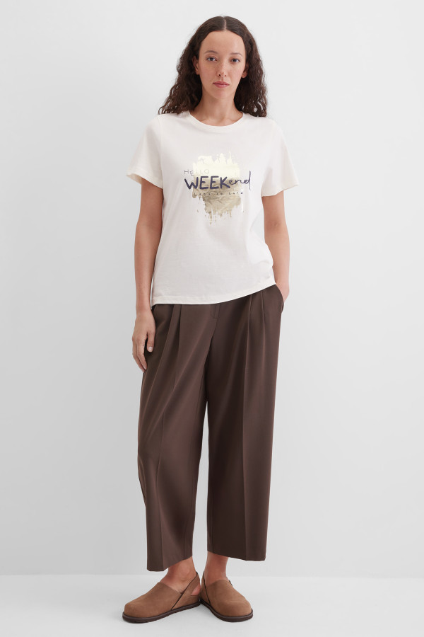 Футболка с принтом