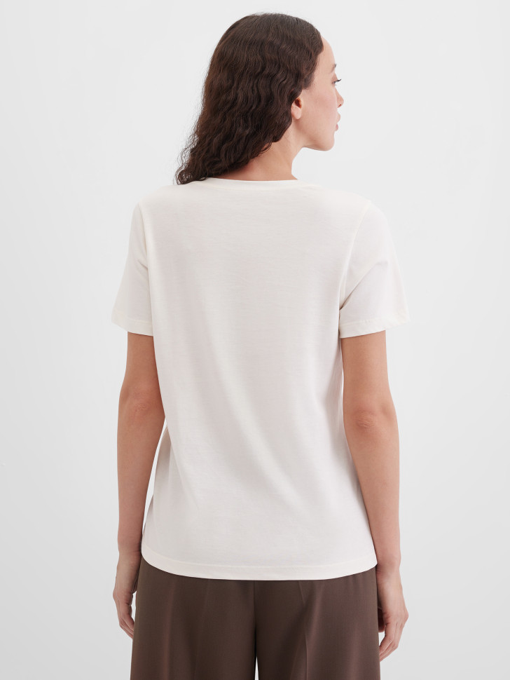 Футболка с принтом