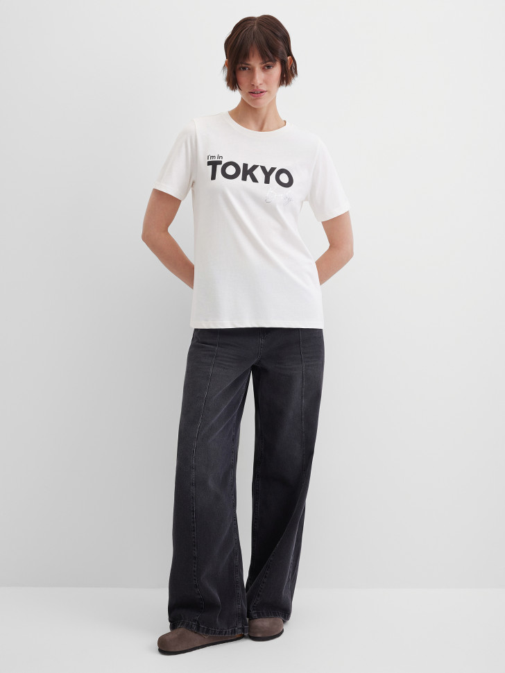 Футболка с надписью