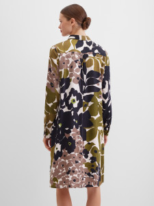 Платье-рубашка миди