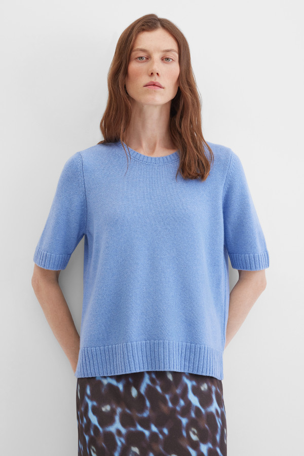 Джемпер с коротким рукавом