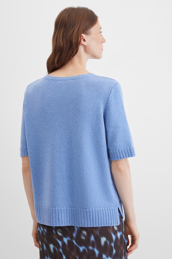 Джемпер с коротким рукавом