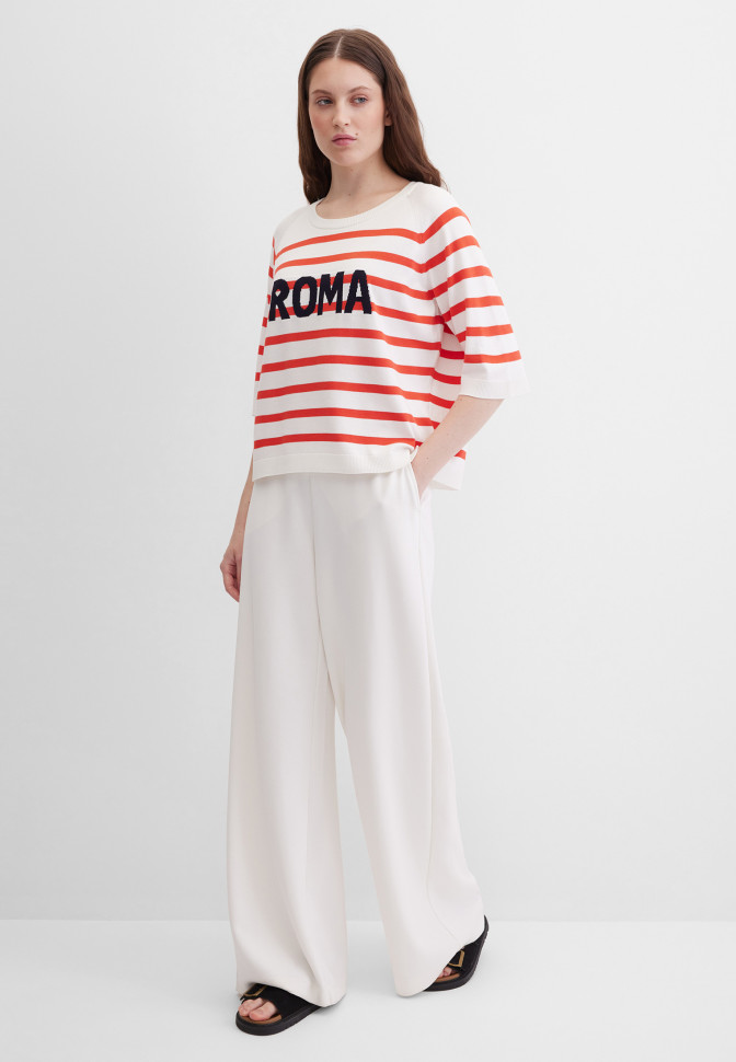 Брюки широкие