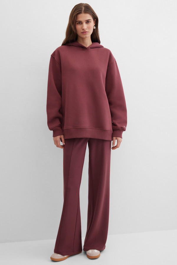 Худи прямого кроя