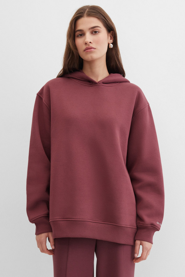 Худи прямого кроя