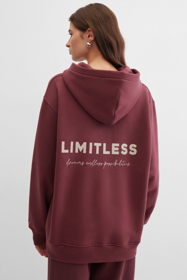 Худи прямого кроя