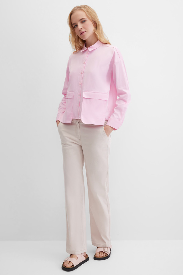 Блузка с длинным рукавом