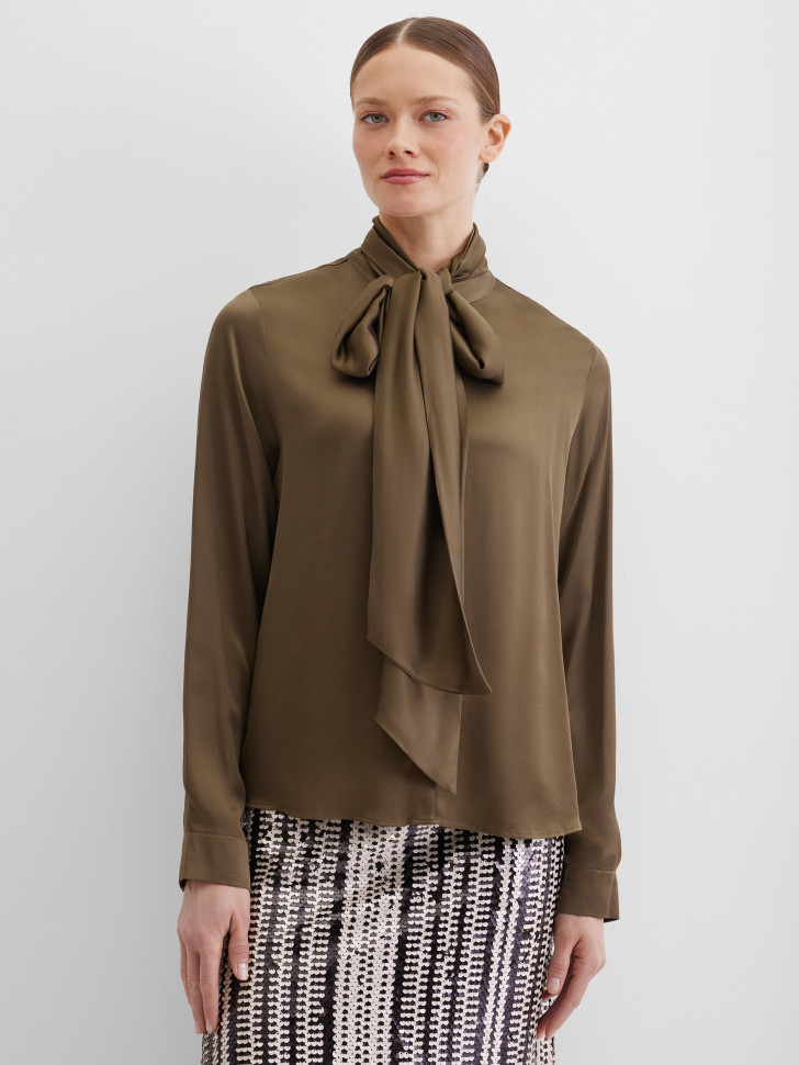 Блуза прямого кроя