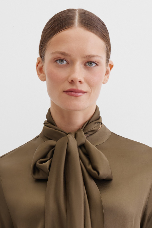 Блуза прямого кроя