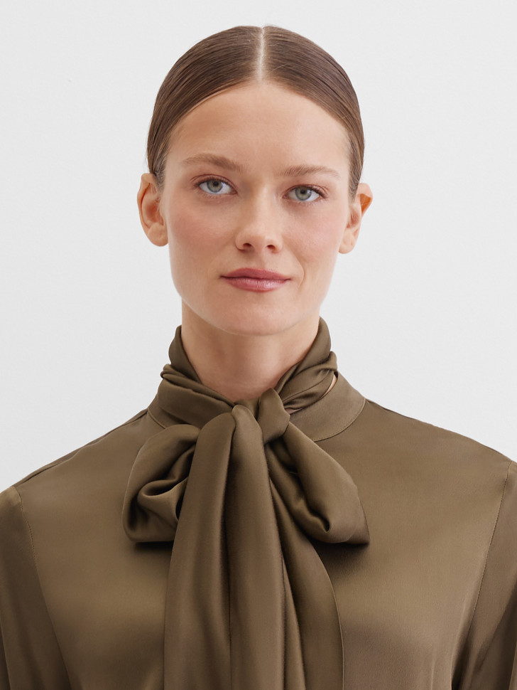 Блуза прямого кроя